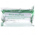 Вата нестерильна Medicare absorbent cotton in roll медична, гігроскопічна, гігієнічна, 50 г