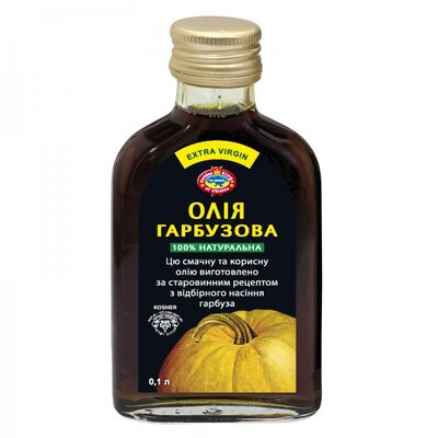 Масло тыквенное Golden Kings of Ukraine, 100 мл