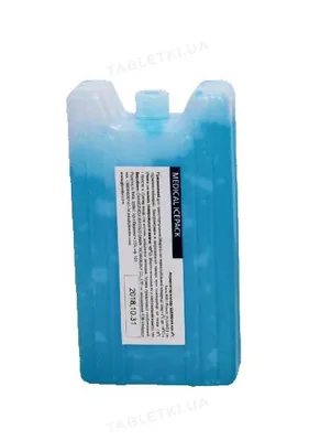 Акумулятор штучного холоду Glewdor Medical Icepack 400 0С