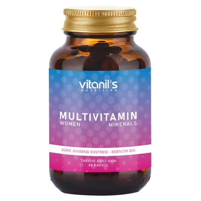 Мультивітамінний комплекс для жінок Vitanil's Multivitamin Women Minerals, 60 капсул
