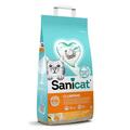 Наповнювач для котячого туалету Sanicat Clumping бентонітовий, з ароматом ванілі і мандарина, 6,9 кг (8 л)