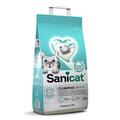 Наполнитель для кошачьего туалета Sanicat Clumping White бентонитовый, без аромата, белый, 16 кг (20 л)