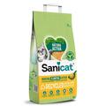 Наполнитель для кошачьего туалета Sanicat Vegetal Clumping растительный переработанный, 2,5 кг