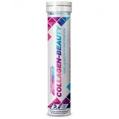 Колаген Allnutrition Collagen-Beauty полуниця та ревінь, 20 таблеток