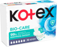 Прокладки гігієнічні Kotex Bio-Care нічні, 6 шт