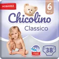 Підгузки Chicolino Classico дитячі, розмір 6, 16+ кг, 38 шт