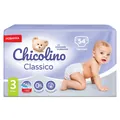 Підгузки Chicolino Classico дитячі, розмір 3, 4-9 кг, 54 шт
