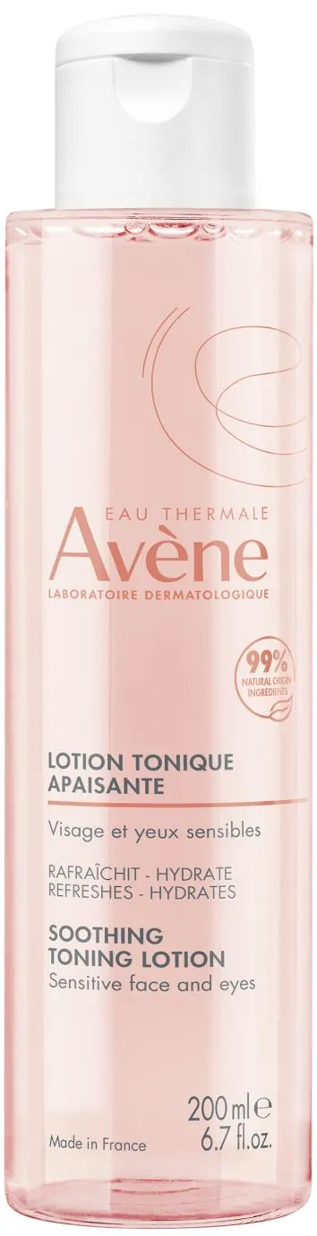 Лосьйон тонізуючий для обличчя Avene для чутливої шкіри, 200 мл