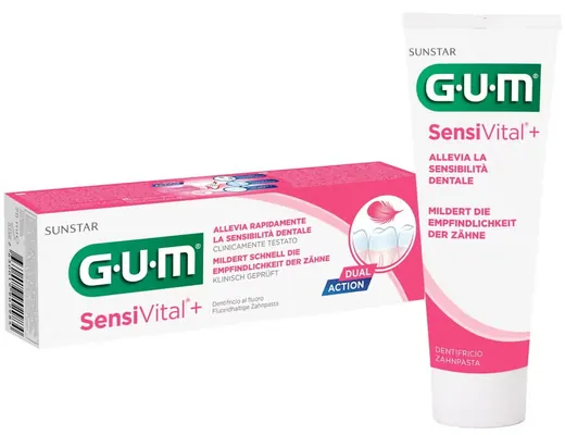 Зубна паста GUM SensiVital+, 75 мл