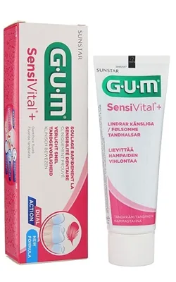Зубна паста GUM SensiVital+, 75 мл