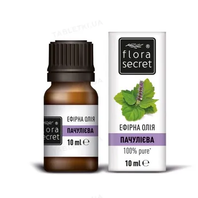 Олія ефірна Flora Secret пачулієва, 10 мл