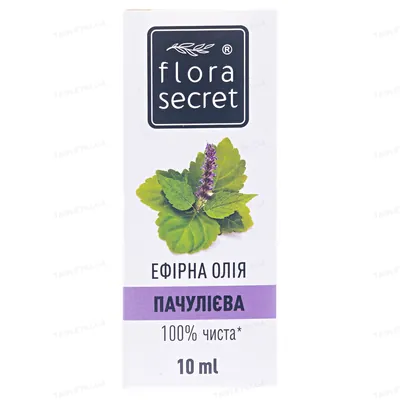 Олія ефірна Flora Secret пачулієва, 10 мл
