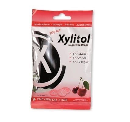 Леденцы функциональные Miradent Cherry (Вишня) с ксилитолом, 26 штук (60 г)