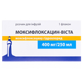 Моксифлоксацин-Виста раствор д/инф. 400 мг/250 мл по 250 мл во флак.