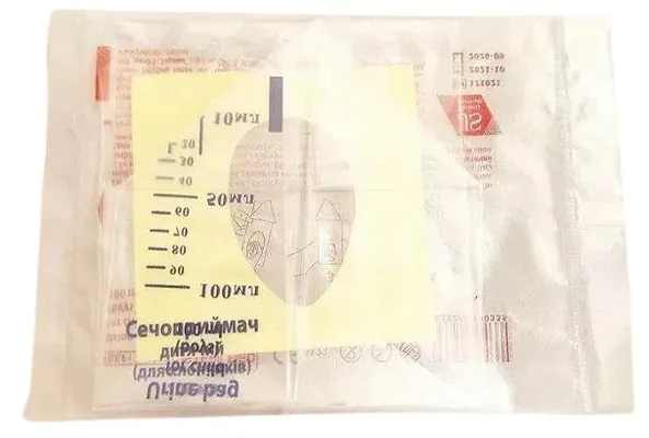 Сечоприймач JS педіатричний для хлопчиків на липучці, 100 мл, 1 штука
