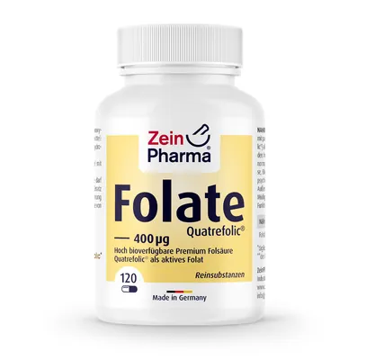 Фолієва кислота 5-MTHF Quatrefolic(R) капсули №120 у бан.