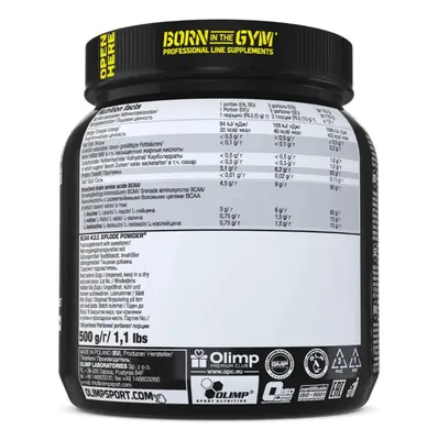 Амінокислоти Olimp BCAA 4:1:1 Xplode фруктовий пунш, 500 г