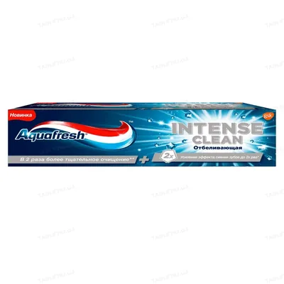 Зубна паста Aquafresh Intense Clean інтенсивне очищення відбілююча, 75 мл