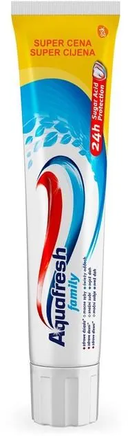 Зубна паста Aquafresh освіжаюча-м'ятна, сімейна, тюбик, 100 мл