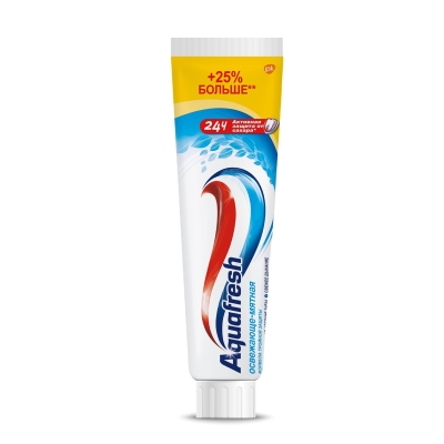 Зубна паста Aquafresh Tripl Protection потрійний захист, освіжаюче-м'ятна, 125 мл