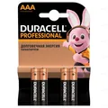 Батарейка Duracell LR03 AАA, 4 штуки