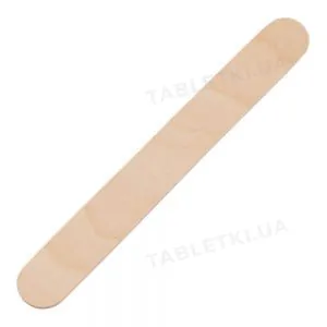 Шпатель для язика Ridni Wood, довжина 15 cм