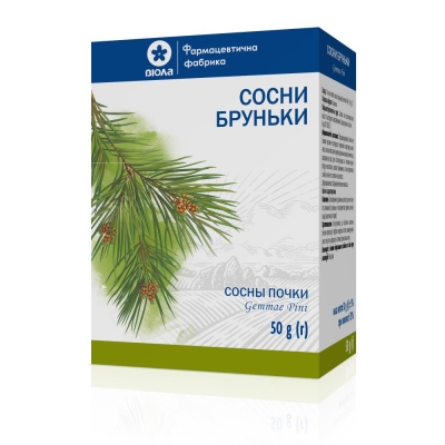 Сосни бруньки по 50 г у пач. з внут. пак.