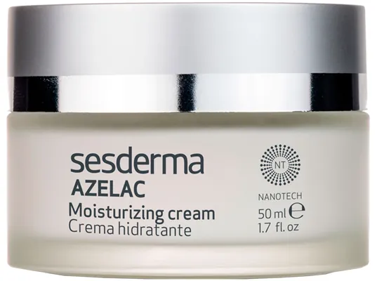 Крем для обличчя Sesderma Azelac зволожуючий для нормальної та комбінованої шкіри, 50 мл
