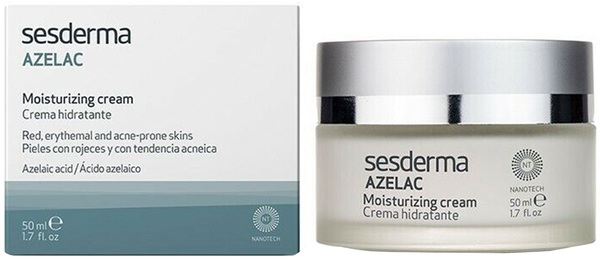 Крем для лица Sesderma Azelac увлажняющий для нормальной и комбинированной кожи, 50 мл