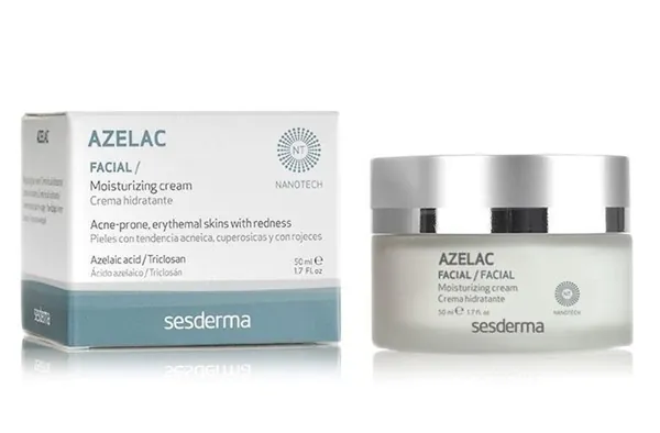 Крем для обличчя Sesderma Azelac зволожуючий для нормальної та комбінованої шкіри, 50 мл