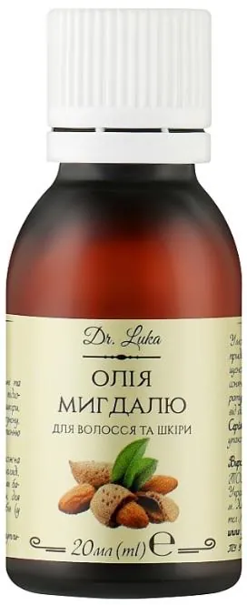 Олія Dr.Luka Мигдалю для волосся та шкіри, 20 мл