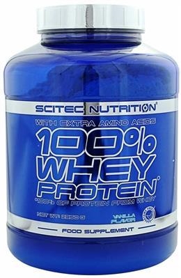 Протеїн Scitec Nutrition 100% Whey Protein, ваніль, 2350 г