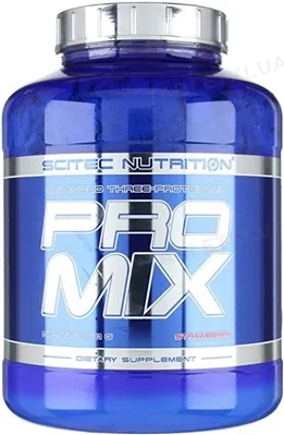 Протеїн комплексний Scitec Nutrition Pro Mix полуниця, 3021 г