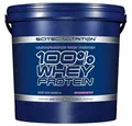 Протеїн сироватковий концентрат Scitec Nutrition 100% Whey Protein полуниця, 5000 г