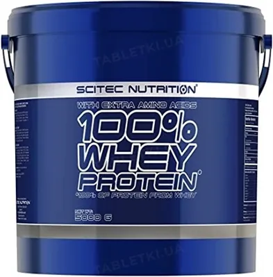 Протеїн сироватковий концентрат Scitec Nutrition 100% Whey Protein білий шоколад, 5000 г