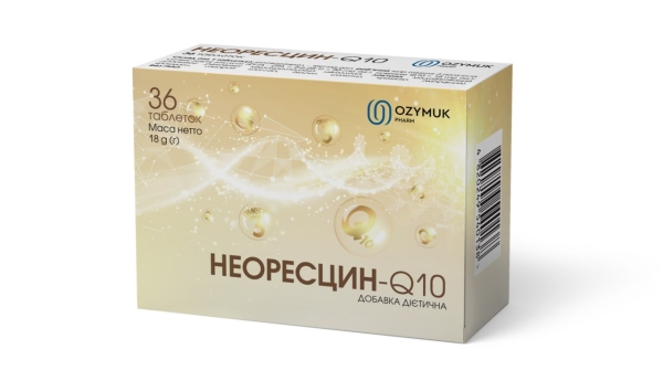 Неоресцин-Q10 таблетки по 500 мг №36 в блист.