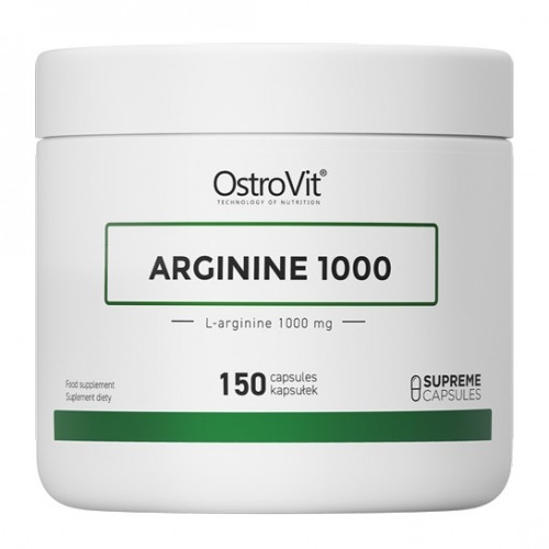 Аминокислоты OstroVit Arginine 1000, 150 капсул