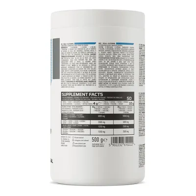Амінокислоти OstroVit BCAA + Glutamine без смаку, 500 г