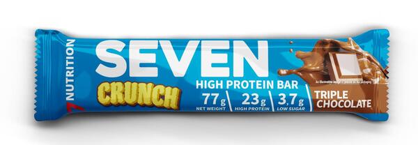Батончик протеїновий 7Nutrition Seven Bar Потрійний шоколад, 77 г