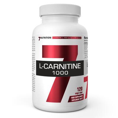L-карнітин 7Nutrition L-Carnitine Tartrate 1000 мг, 120 капсул