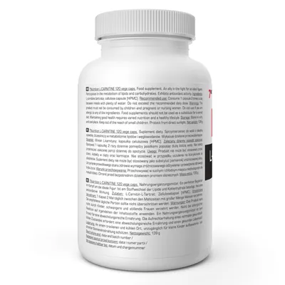 L-карнітин 7Nutrition L-Carnitine Tartrate 1000 мг, 120 капсул