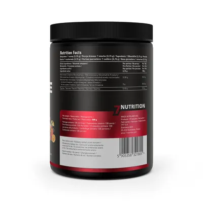 Креатин моногідрат 7Nutrition Creatine Monohydrate Фруктовий пунш, 500 г