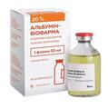 Альбувен розчин д/інф. 20% по 50 мл у флак.