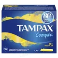 Тампони Tampax Compak Regular з аплікатором, 2 краплі, 16 штук