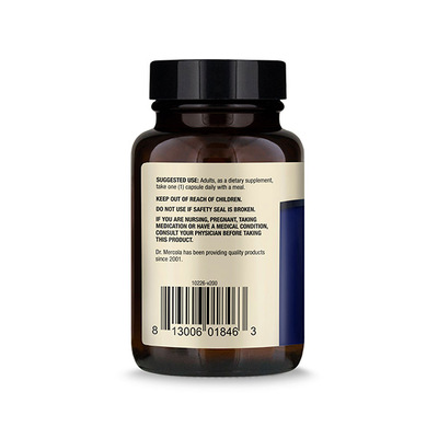 Берберин и MicroPQQ Dr. Mercola Berberine and MicroPQQ Advanced улучшенная формула, 30 капсул