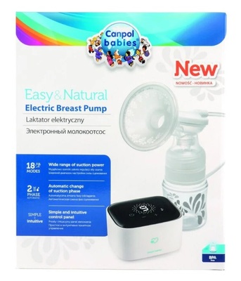 Молокоотсос Canpol babies Easy & Natural электрический, 12/207