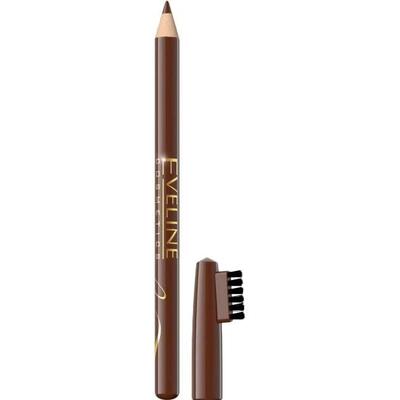Карандаш для бровей Eveline Eyebrow Pencil Brown, 4 г