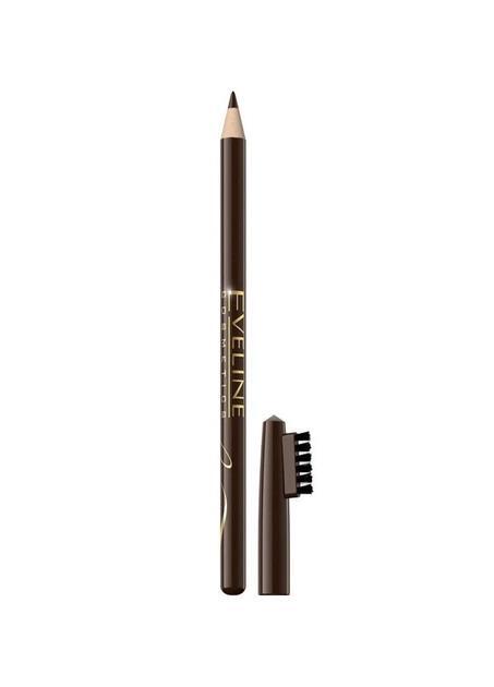 Карандаш для бровей Eveline Eyebrow Pencil Soft Brown, 4 г