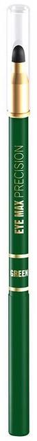 Карандаш для глаз Eveline Eye Max Precision автоматический с растушевкой Зеленый, 8.3 г