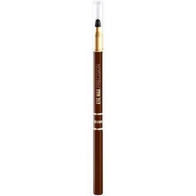 Карандаш для глаз Eveline Eye Max Precision автоматический с растушевкой Коричневый, 8.3 г